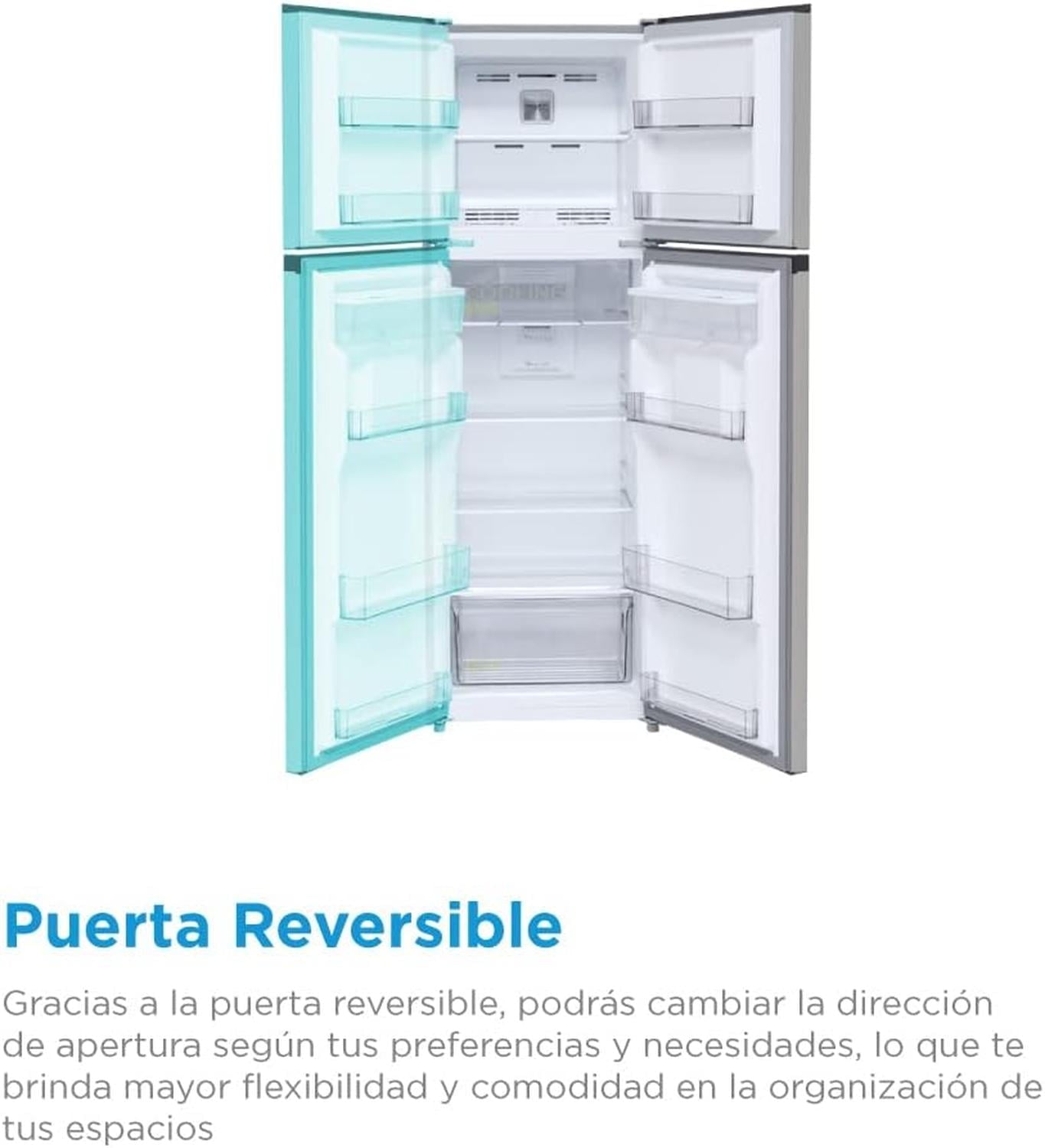 Refrigerador Midea Top Mount Automatico 10 Pies Con Dispensador de Agua / 280 L
