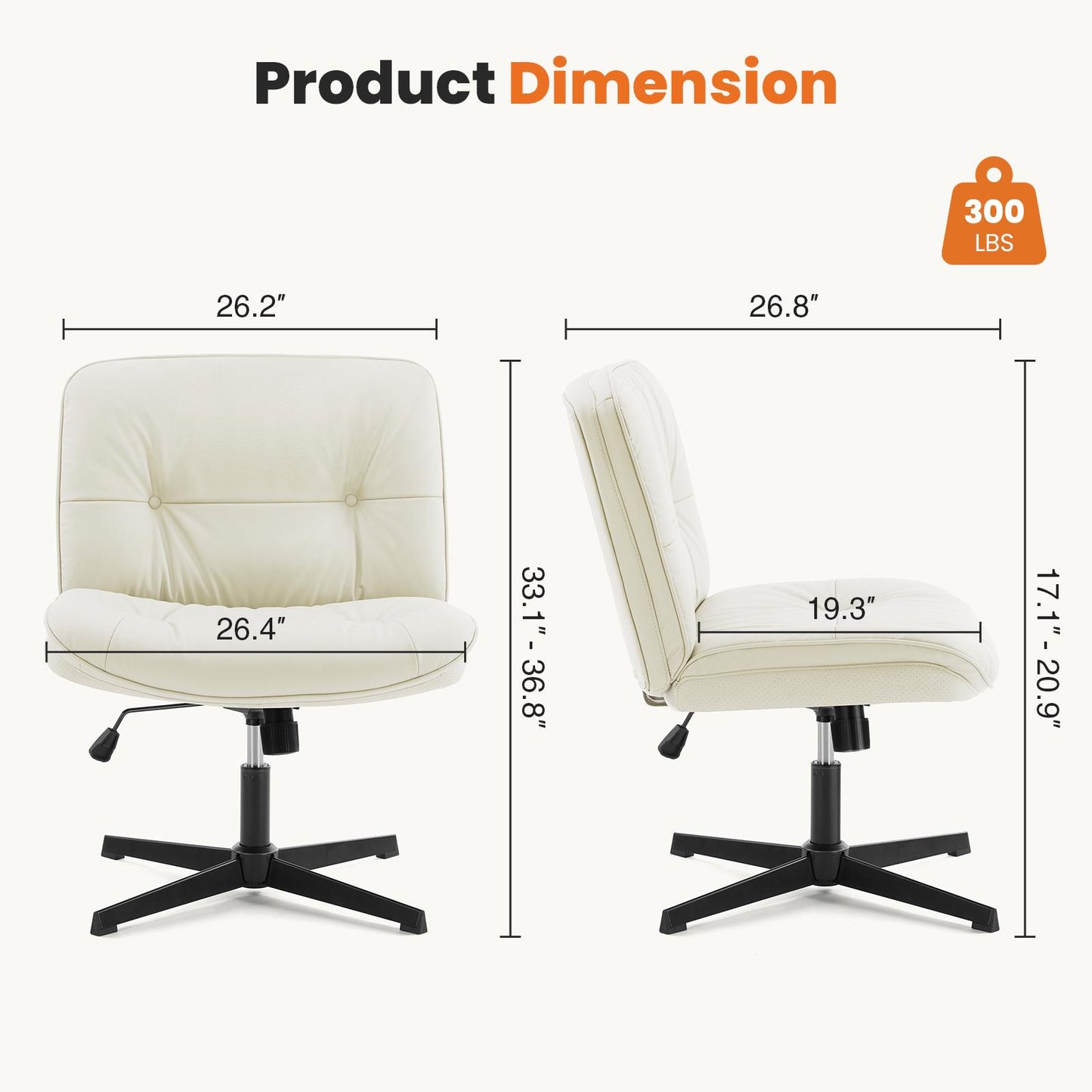 Silla Con Patas Cruzadas Ajustable