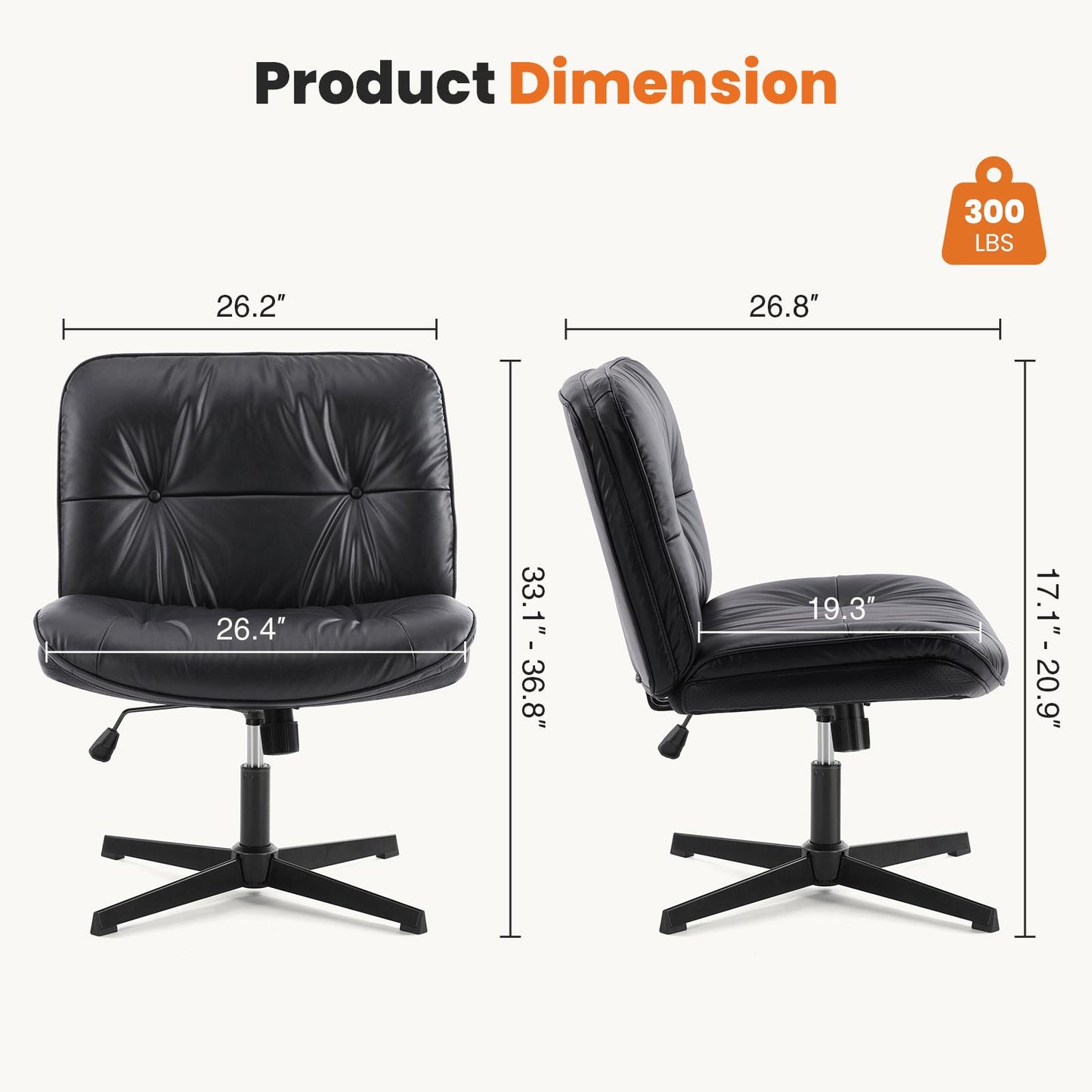 Silla Con Patas Cruzadas Ajustable