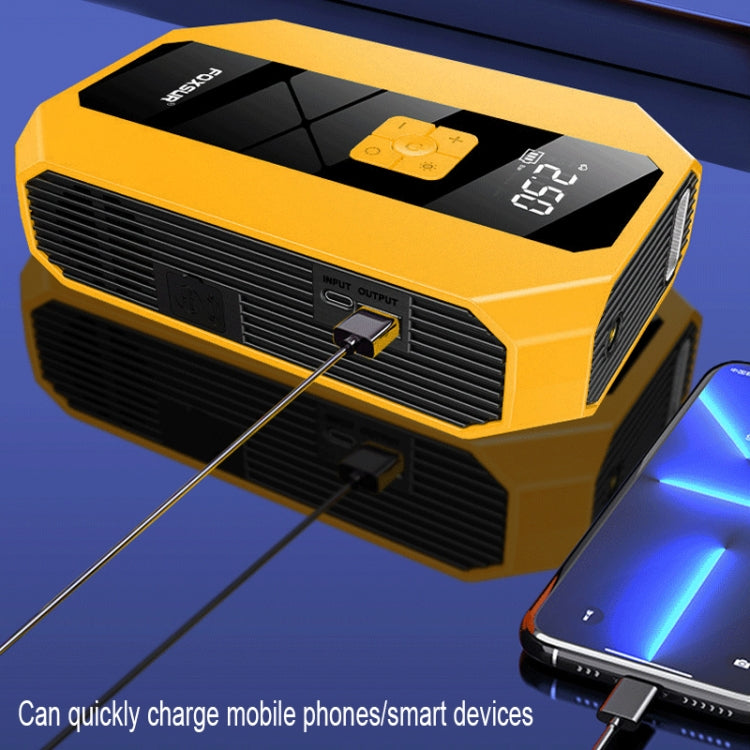 FOXSUR FJS-900 12V Portable Air Pump Multifunctional Emergency Start Power Supply