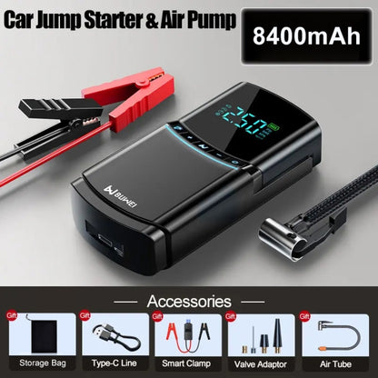 Emergency Air Pump Starter BN03H 8400mAh High-End Version