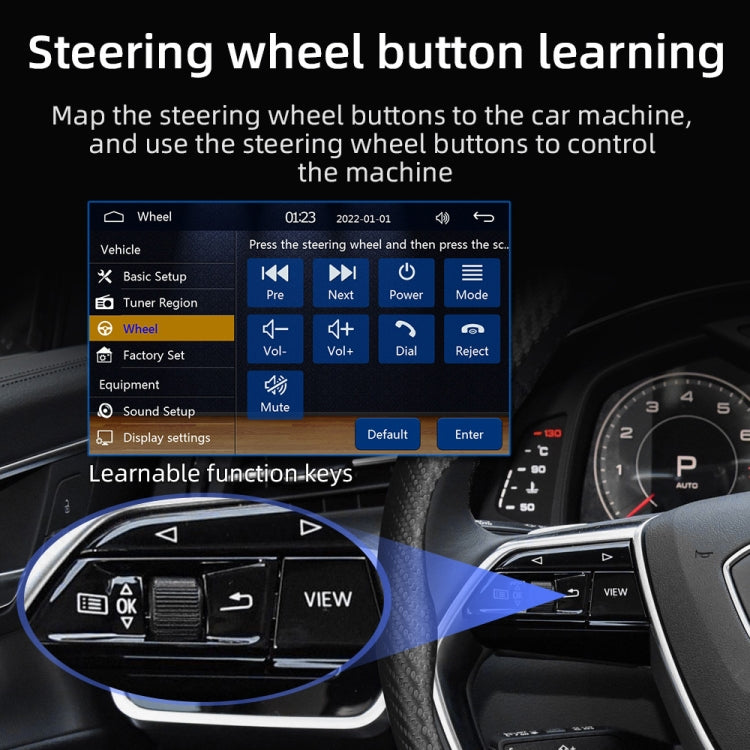 Allwinner Melis F133 5-inch Car MP5 Player with CarPlay/BT/USB/FM