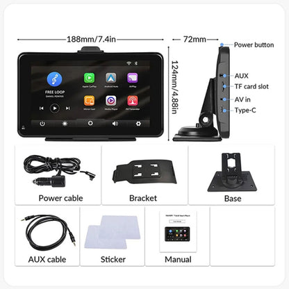 CarPlay Car Navigator Reverse Touchscreen 703S