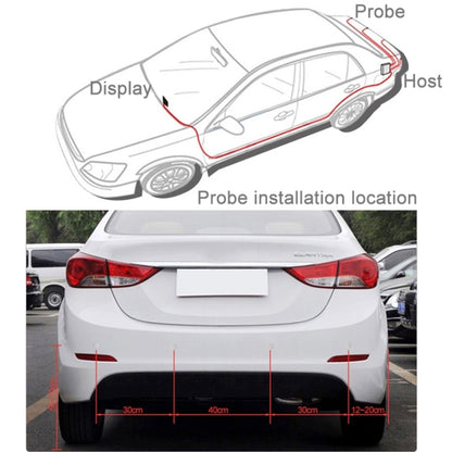 Premium Car Reverse Backup Radar System with Voice Prompt