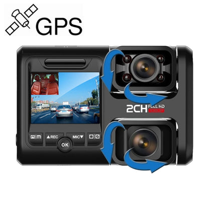 Videocamara de Conducción Panorámica 360 Grados Visión Nocturna HD 2160P GPS Z30