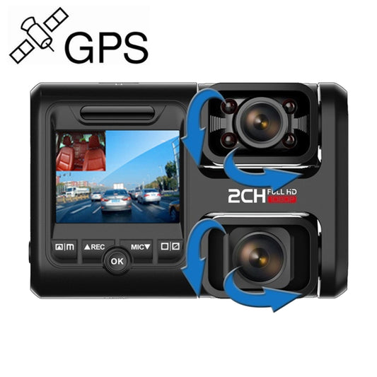 Videocamara de Conducción Panorámica 360 Grados Visión Nocturna HD 2160P GPS Z30