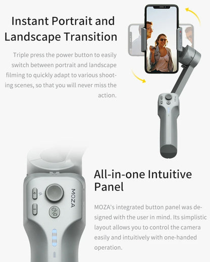 Moza 3-Axis Foldable Handheld Gimbal Stabilizer