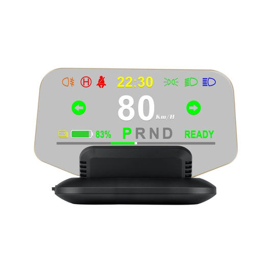 5.1 Inch Universal Head-Up Display HUD T1 Speed ​​Overspeed Alarm