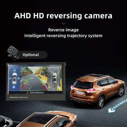 9601C 7 Inch HD Universal Car Retractable Screen MP5 Player with CarPlay 