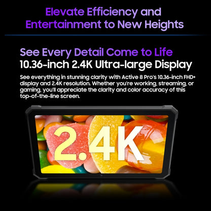 Rugged Tablet Blackview Active 8 Pro 4G 10.36 Inch 8GB+256GB Dual SIM