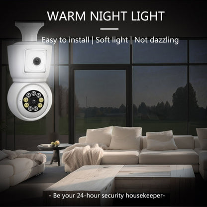 Cámara De Bombilla Inteligente Visión Nocturna Sensor De DP44