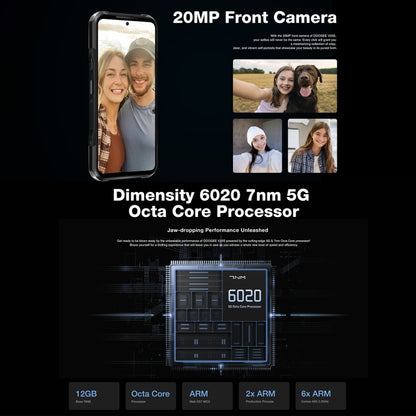 Doogee V20S 6.43 Pulgadas Android 13 5G 12GB+256GB