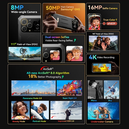 Blackview BL8000 6.78 Inch Android 13 12GB+512GB 