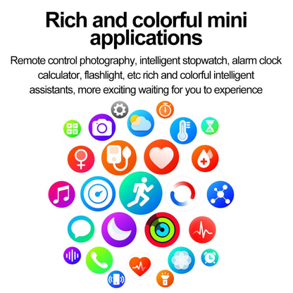 Smart Watch Bluetooth Call/ECG 2.04 Inch AMOLED Screen ET580