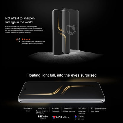 Honor Magic6 Ultimate, 6,8 pulgadas Magic OS 8.0 Snapdragon 8 Gen 3 Octa Core hasta 3,3 GHz, Red: 5G, OTG, NFC, 16GB+512GB, 16GB+1TB - Alex Bazar Mx
