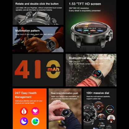 Smart Watch Fitness Sport DK68 Screen 1.53 Inch IP67 BT 5.0