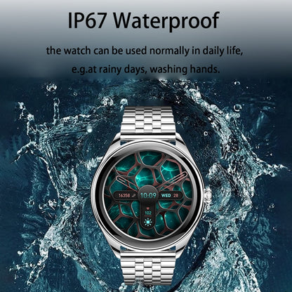 Ultra-thin Smart Watch 1.43 Inch AMOLED HD Screen Leather Strap MT55