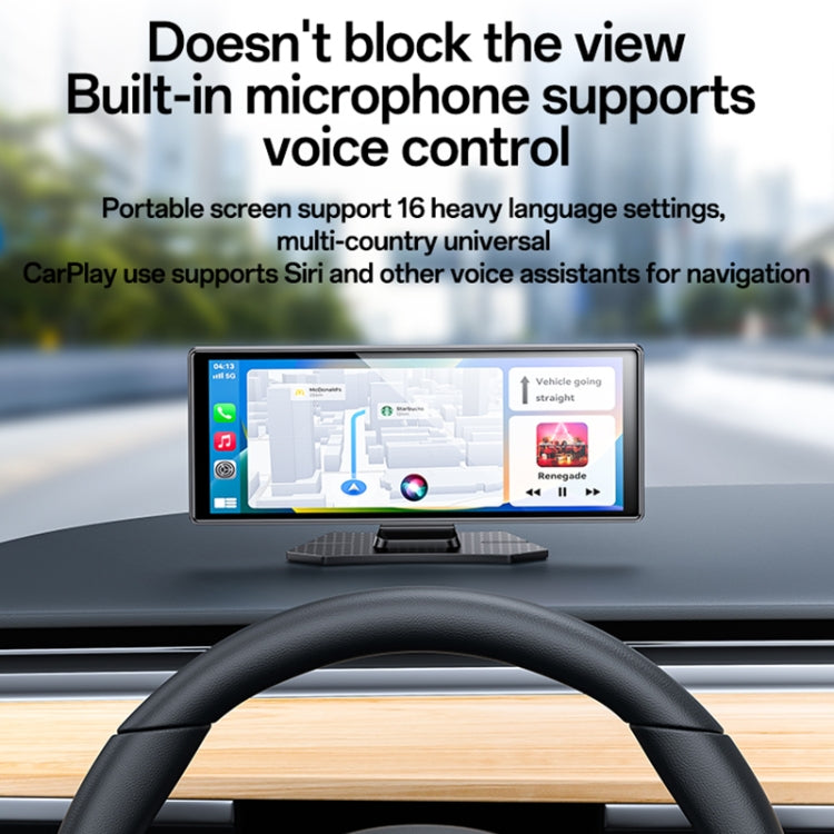10.26 Inch Center Console with CarPlay Yesido KM19 
