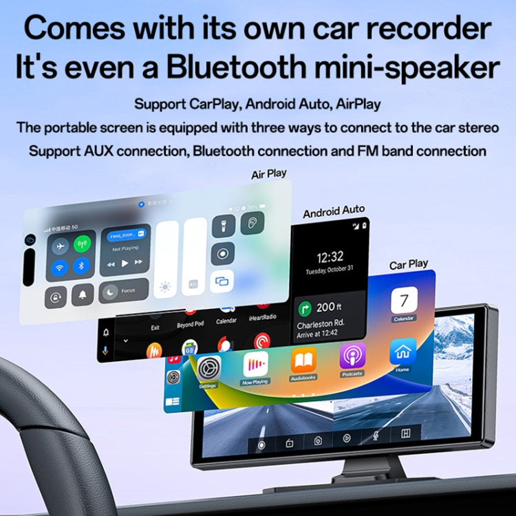 10.26 Inch Center Console with CarPlay Yesido KM19 