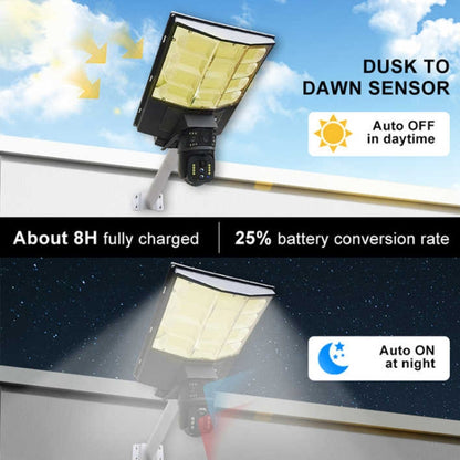 Solar Street Light with 10X Dual Lens HD Surveillance Camera 4G V380