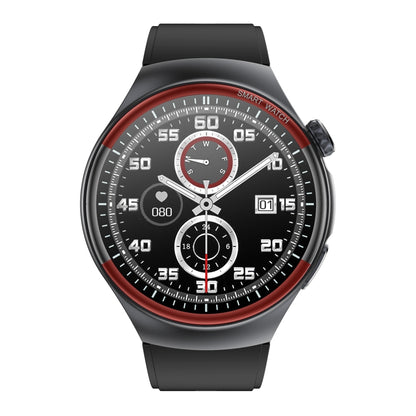T82 Smart Watch with 1.43 Inch Round Screen, Bluetooth Calls, Heart Rate, Blood Pressure, Blood Oxygen, Sleep, Blood Sugar, HRV, Metope and SOS, Silicone Black, Silicone Red, Silicone Blue, Leather Brown ...