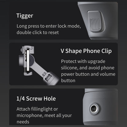 Funsnap Capture 5 Professional 3-Axis Handheld Stabilizer for Phone