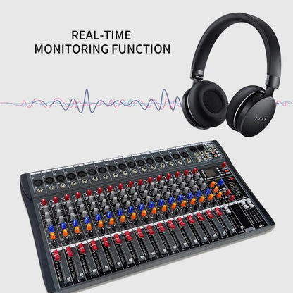 Consola Mezcladora de Audio Para DJ de 16 Canales Con Alimentación de 48 V XTUGA CT160X