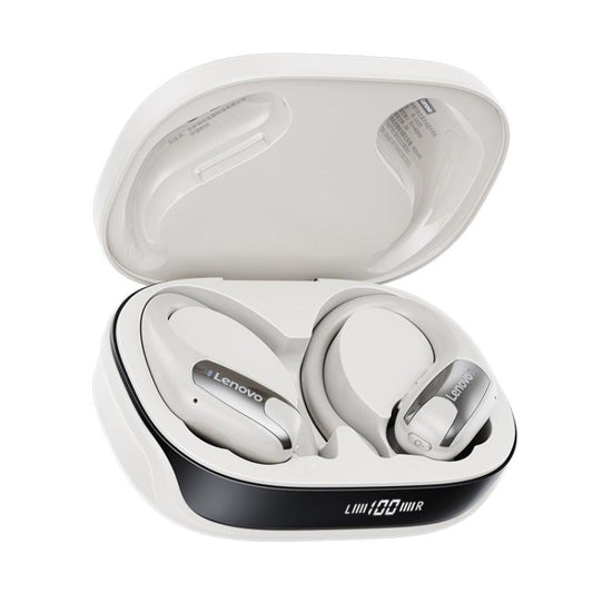 Auriculares inalámbricos originales Lenovo EA305 con Bluetooth y pantalla digital montados en la oreja, EA305