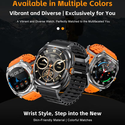 1.53 Inch 2-in-1 Smart Watch with Bluetooth Earphones GT98