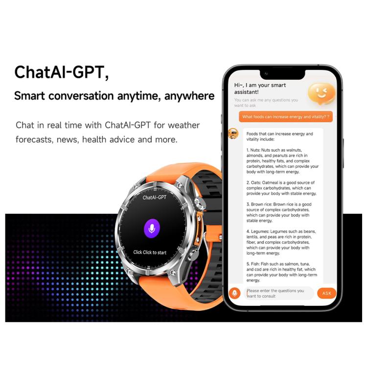 1.43 Inch AMOLED Display HD300 Sports Smart Watch
