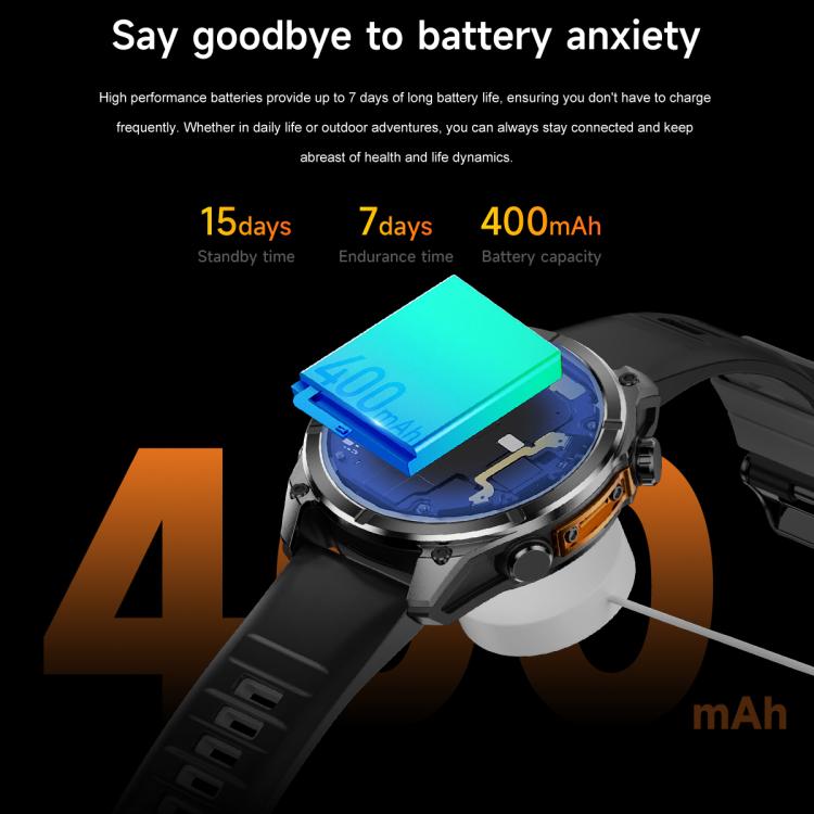 1.43 Inch AMOLED Display HD300 Sports Smart Watch