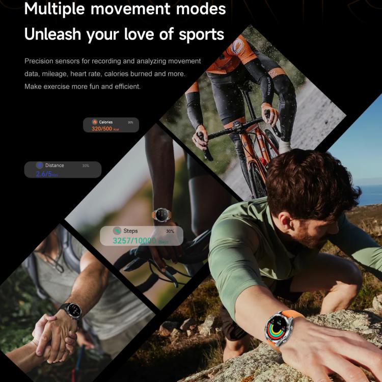 1.43 Inch AMOLED Display HD300 Sports Smart Watch