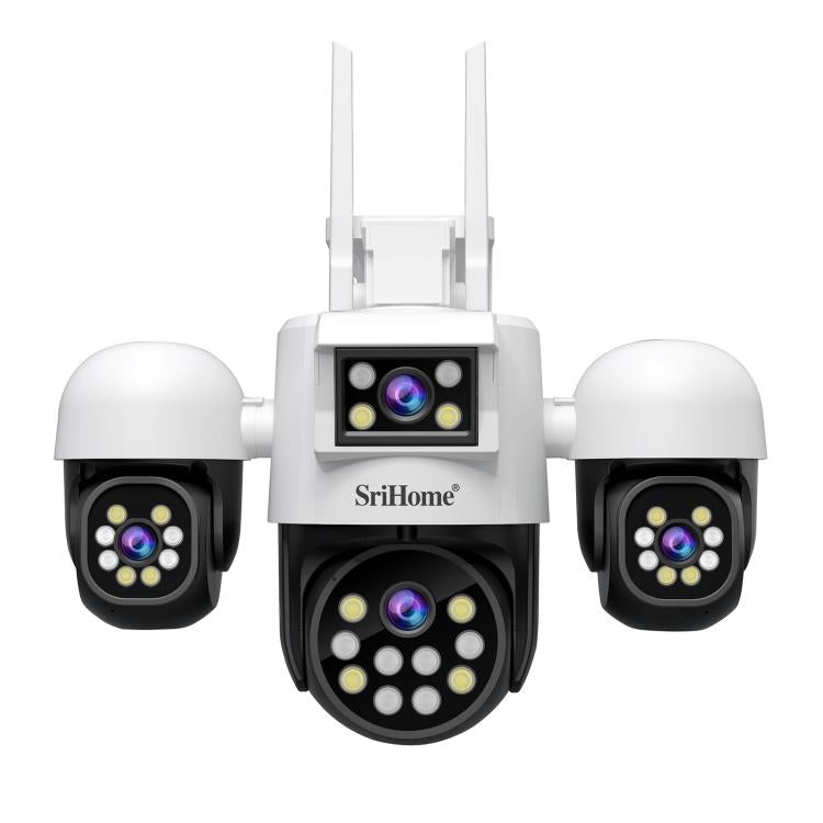 Cámara De Seguridad SriHome SH069 De 8 MP Zoom Digital 3X 4 Lentes HD
