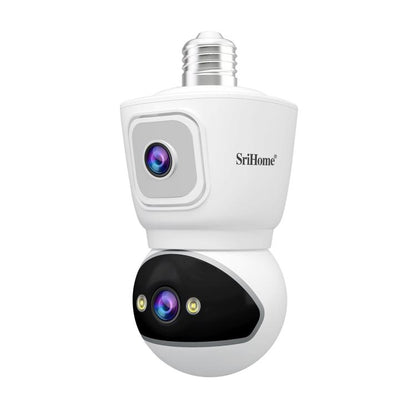 Cámara Con Bombilla De Doble Lente Para Interiores SriHome SH067 E27 4MP HD
