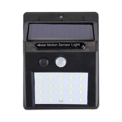 20 LED White Light Solar Motion Sensor Light 