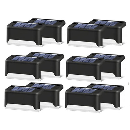12 Pack Solar Powered LED Light IP65 Waterproof Garden Lamp
