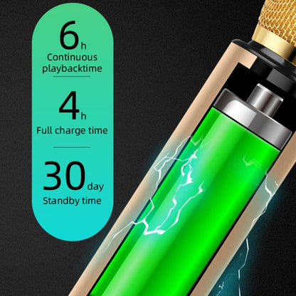 K3 Bluetooth 5.0 Condenser Microphone Karaoke Live Stereo Sound Wireless Bluetooth