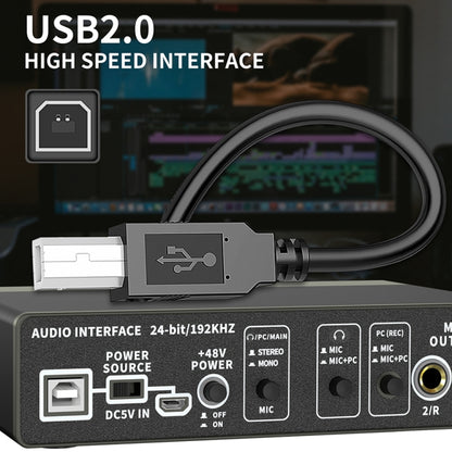 XTUGA E22 Professional Audio Interface Sound Card