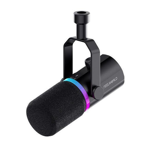 FEELWORLD PM1 XLR/USB Dynamic Microphone for Universal Recording PM1