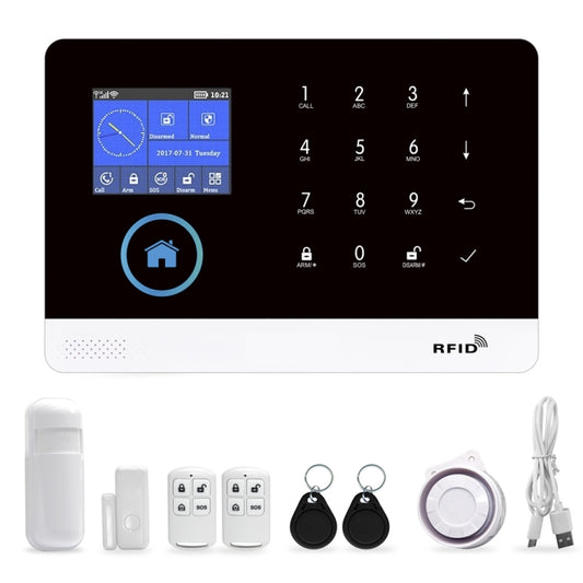Sistema De Alarma Inteligente Con Pantalla Táctil WiFi + GSM PG-103-GSM