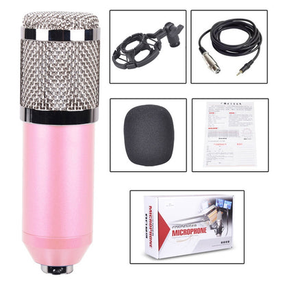 BM800 Condenser Microphone Compatible with PC/Mac for Live Streaming