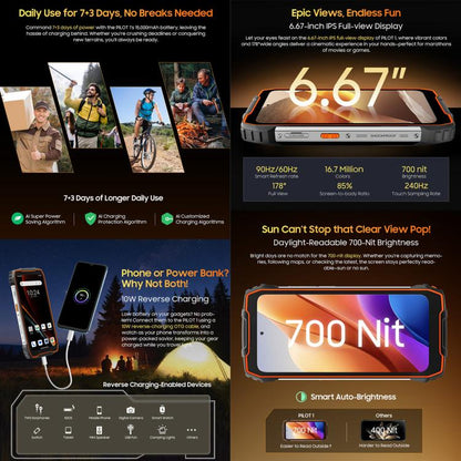 Blackview Oscal PILOT 1 6GB+256GB