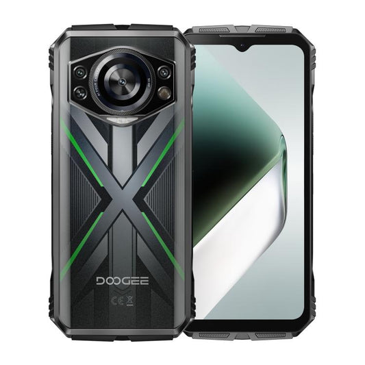 DOOGEE S Cyber Pro, huella dactilar lateral, visión nocturna, 12 GB + 512 GB, 6,6 pulgadas Android 14 Helio G100 Octa Core, red: 4G, OTG, NFC
