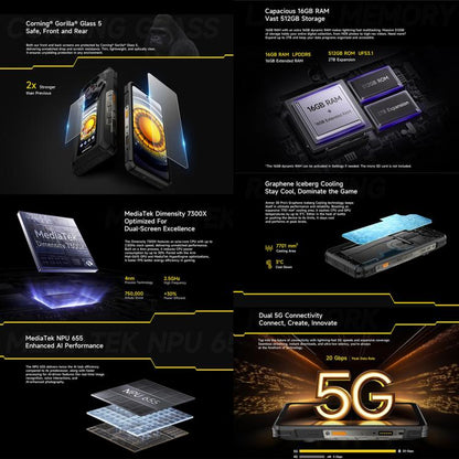 Ulefone Armor 30 Pro 16GB + 512GB Night Vision
