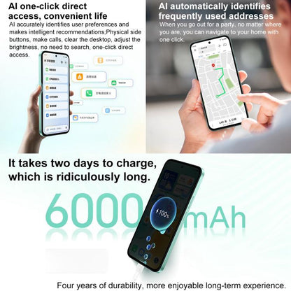 Honor Play 60, 8GB+256GB, Side Fingerprint, 6.61 inch MagicOS 9.0 Dimensity 6300 Octa Core, Network: 5G, OTG, Play 60, 8GB+256GB, 8GB+256GB - Alex Bazar Mx