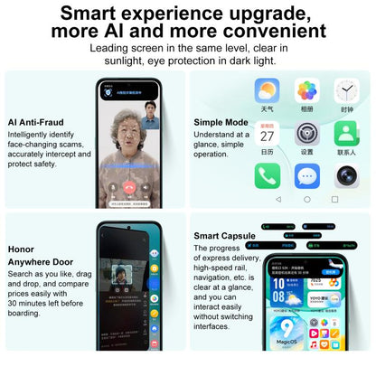 Honor Play 60, 8GB+256GB, Side Fingerprint, 6.61 inch MagicOS 9.0 Dimensity 6300 Octa Core, Network: 5G, OTG, Play 60, 8GB+256GB, 8GB+256GB - Alex Bazar Mx
