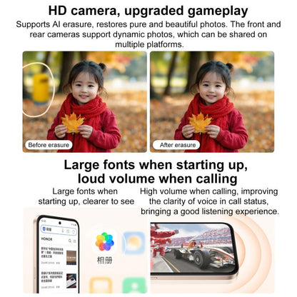 Honor Play 60m, 6GB+128GB, Side Fingerprint, 6.61 inch MagicOS 9.0 Dimensity 6300 Octa Core, Network: 5G, OTG, Play 60m, 6GB+128GB, 6GB+128GB - Alex Bazar Mx