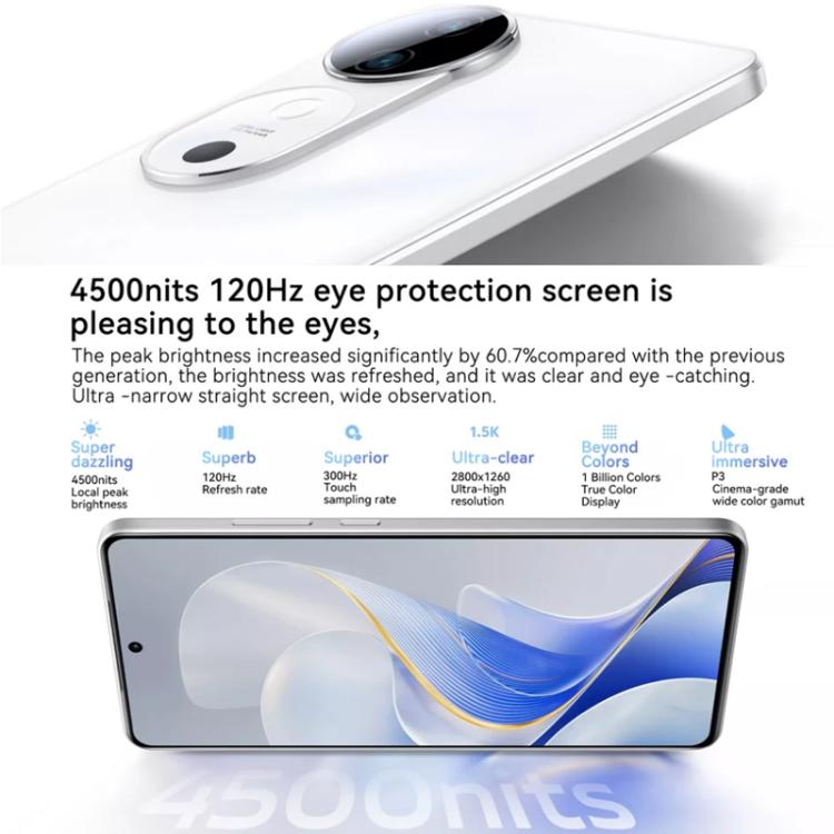 Vivo S19, 8 GB + 256 GB, Face ID / Identificación de huellas dactilares en pantalla, 6,78 pulgadas Android 14 Snapdragon 7 Gen 3 Octa Core, OTG, NFC, Red: 5G, 12GB+256GB