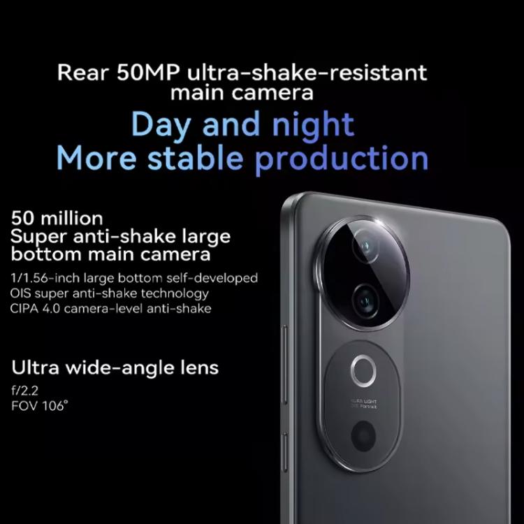 Vivo S19, 8 GB + 256 GB, Face ID / Identificación de huellas dactilares en pantalla, 6,78 pulgadas Android 14 Snapdragon 7 Gen 3 Octa Core, OTG, NFC, Red: 5G, 12GB+256GB
