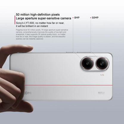 Xiaomi REDMI Turbo 4, 6.67 inches Xiaomi HyperOS 2 Dimensity 8400-Ultra Octa Core 3.0GHz, NFC, Network: 5G, 12GB+256GB